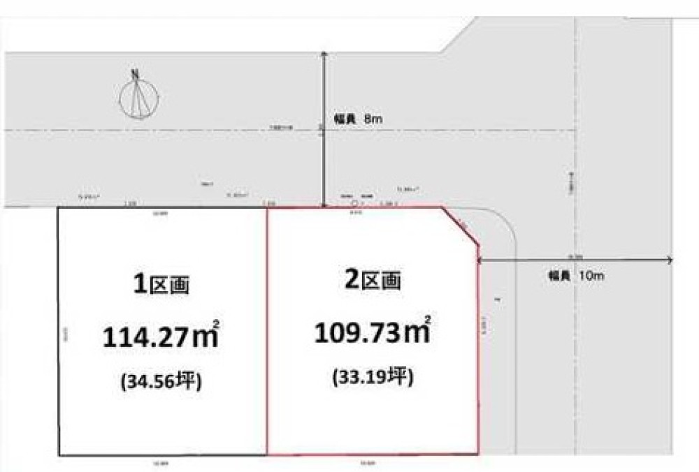 名古屋市中川区澄池町　全2区画　2区画 画像1