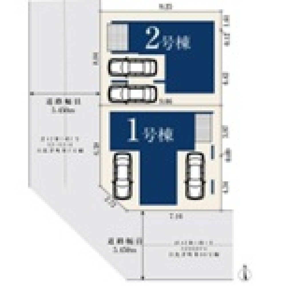 名古屋市中村区高道町301②　全2棟　1号棟 画像1