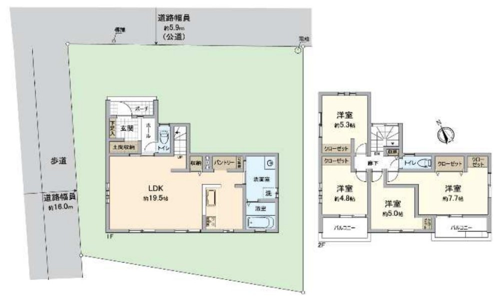 小牧市小木南三丁目　全1棟 画像1