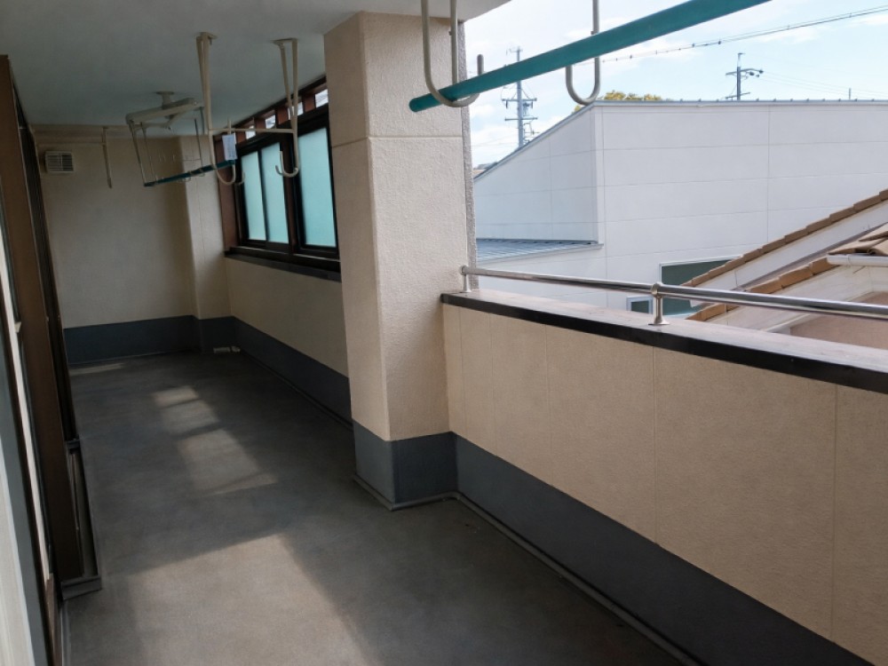 広々バルコニー！日当たり良好です！※CG加工済