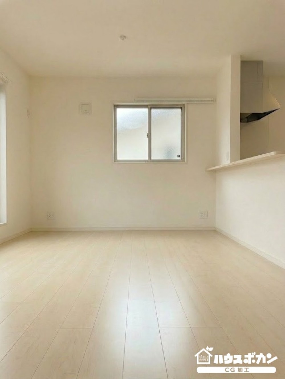 隣接する和室と一体で使える、ゆとりある間取り。