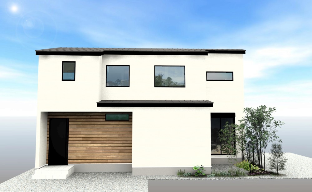 駐車スペースも5台分あり！