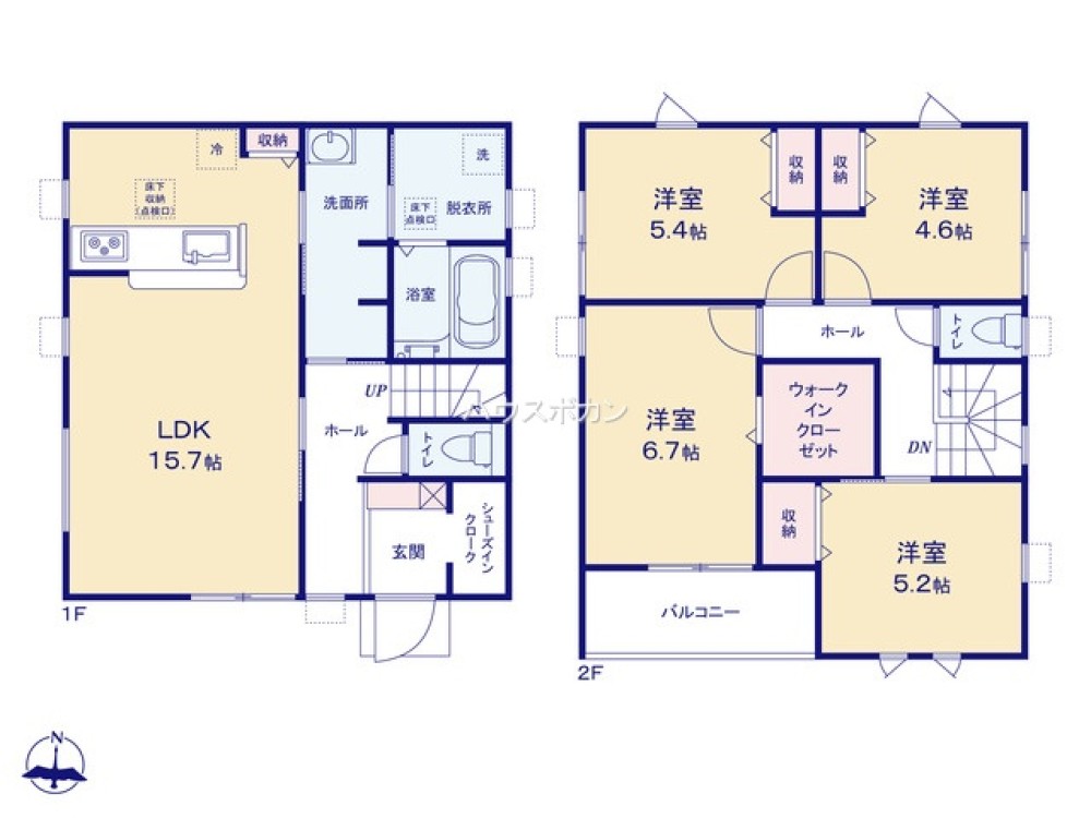 瀬戸市松原町　全2棟　1号棟 画像2