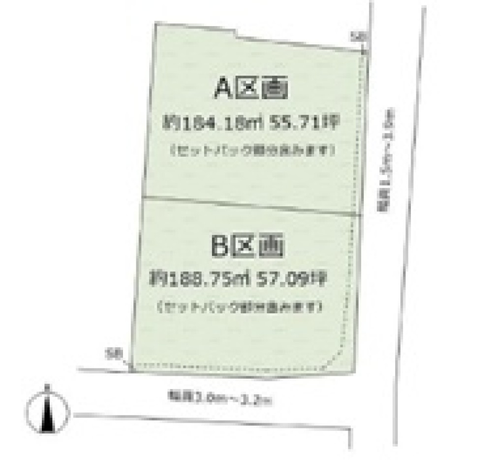 半田市乙川内山町　全2区画　A区画 画像1