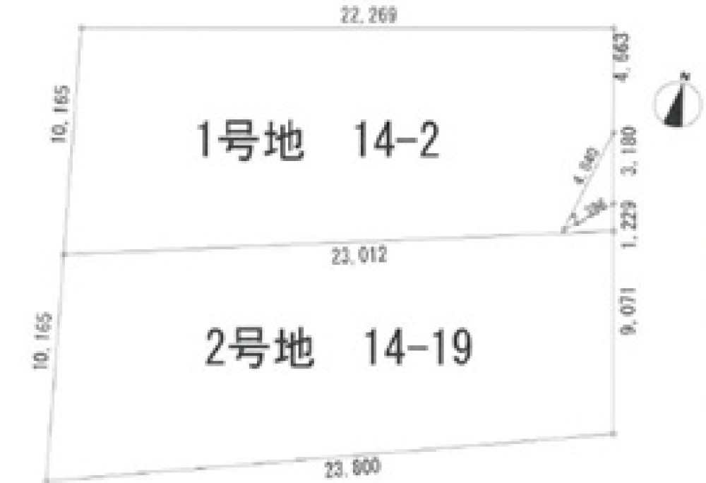 半田市南大矢知町　全2区画　2号地 画像1