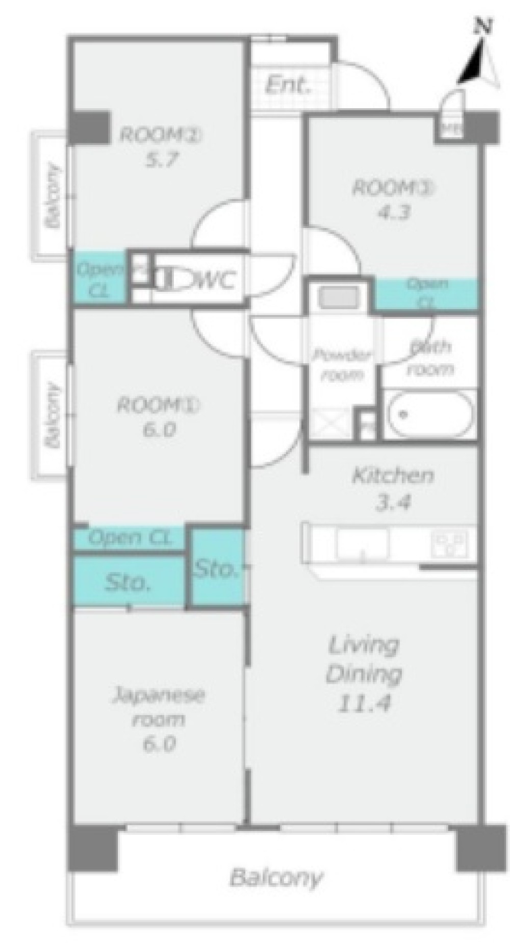 ファミール日進　二番館 画像2