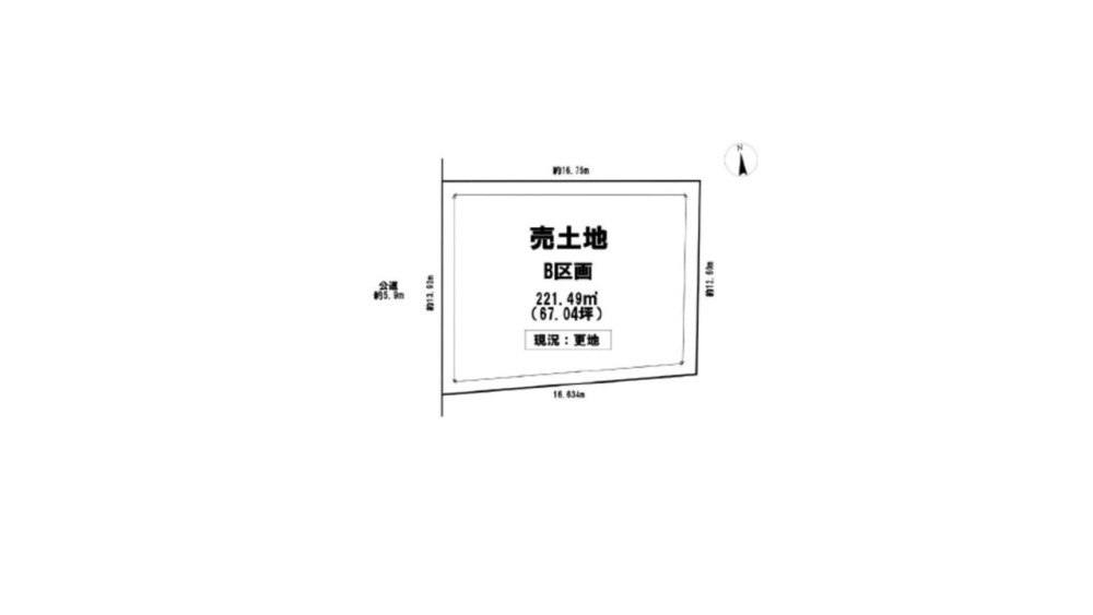 尾張旭市東大久手町　B区画 画像1