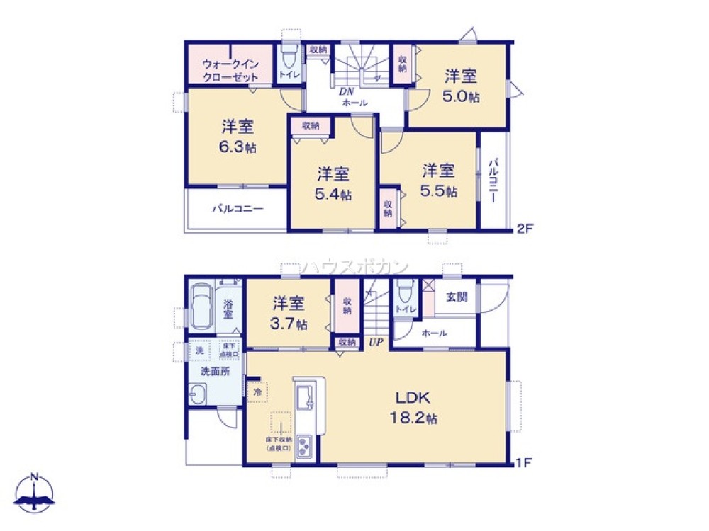 一宮市小信中島第2　全2棟　1号棟 画像5