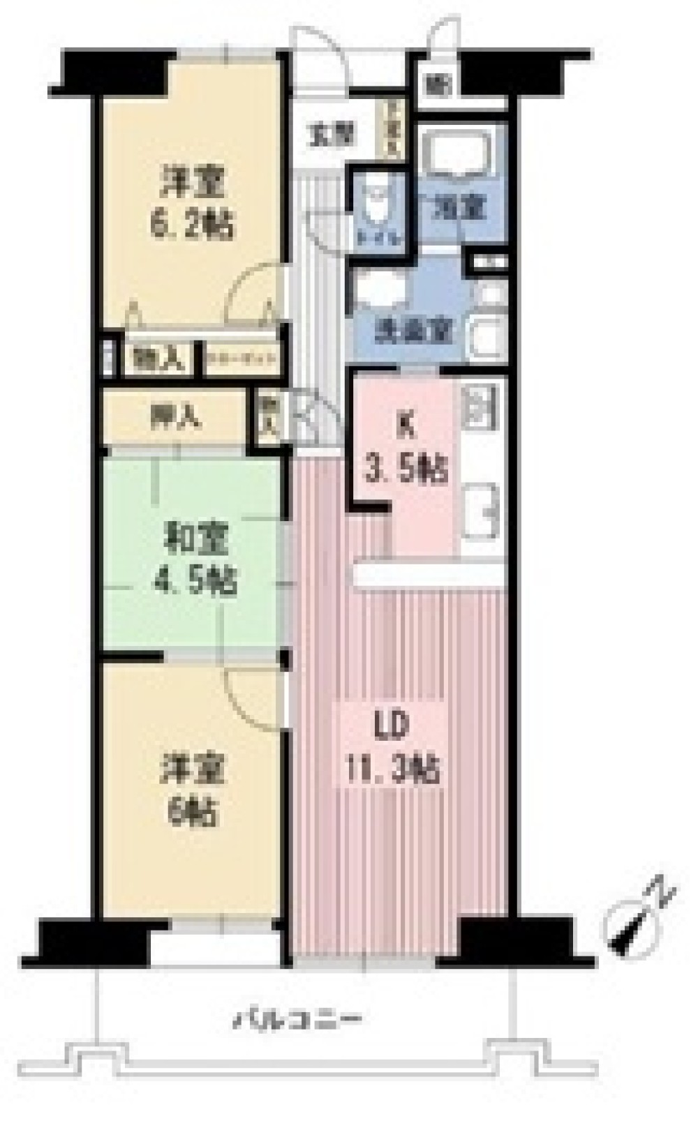 レインボー半第4半田 画像1