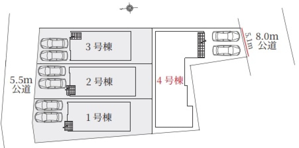 名古屋市中川区服部　3期　全4棟　4号棟 画像2