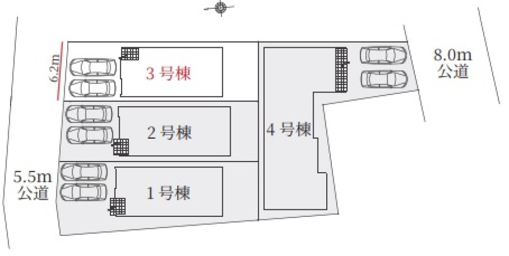 名古屋市中川区服部　3期　全4棟　3号棟 画像1