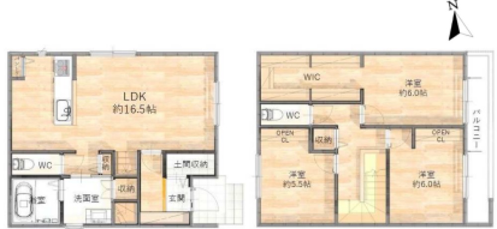 岡崎市中町　全1棟　A棟 画像2