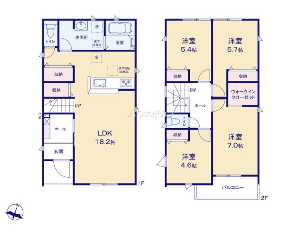 小牧市池之内鳶ケ巣　全2棟　2号棟 画像5