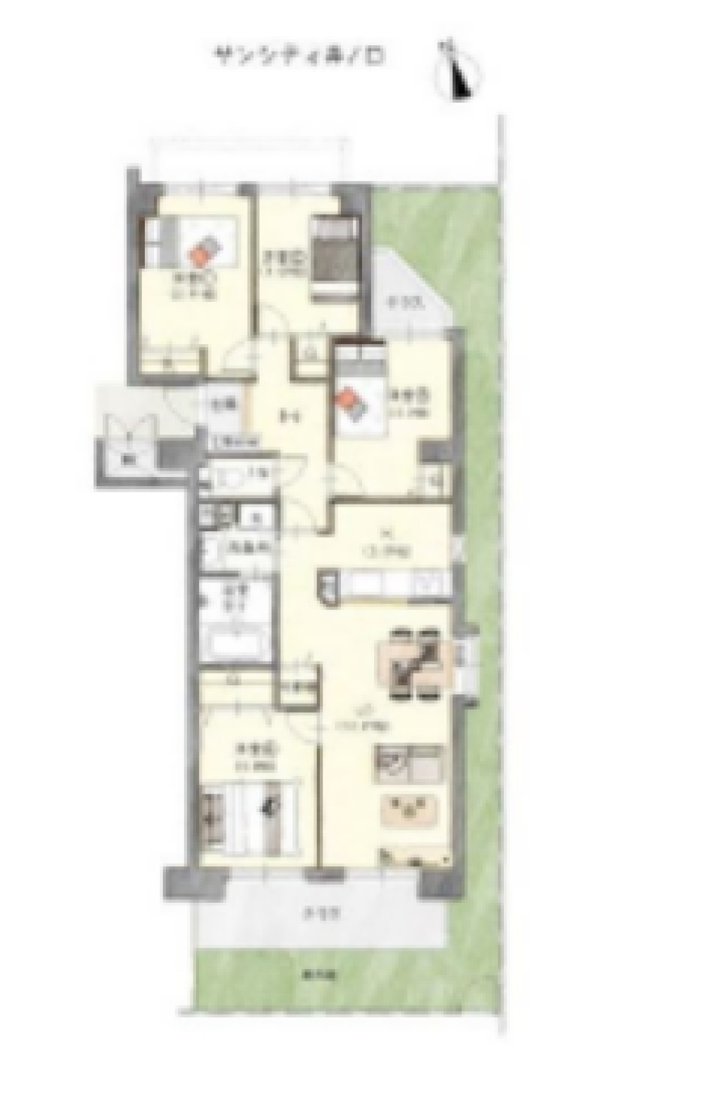 サンシティ井ノ口 画像1