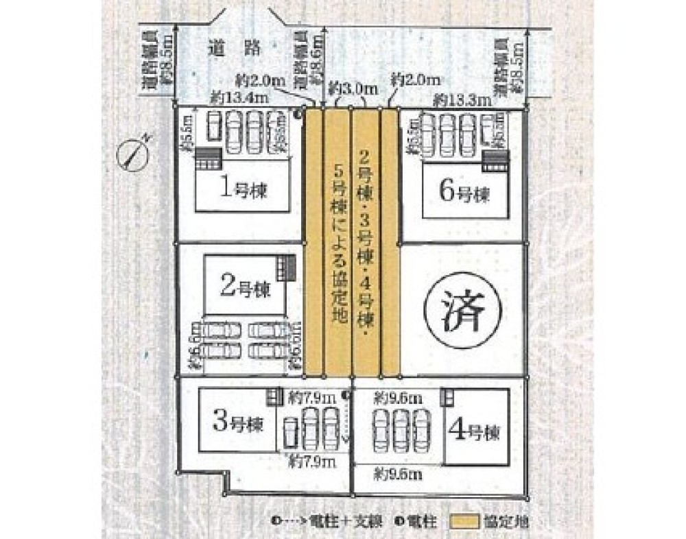 豊川市小田渕町第9　全6棟　6号棟 画像1