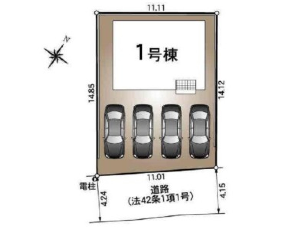 豊川市伊奈町第25　全1棟　1号棟 画像1