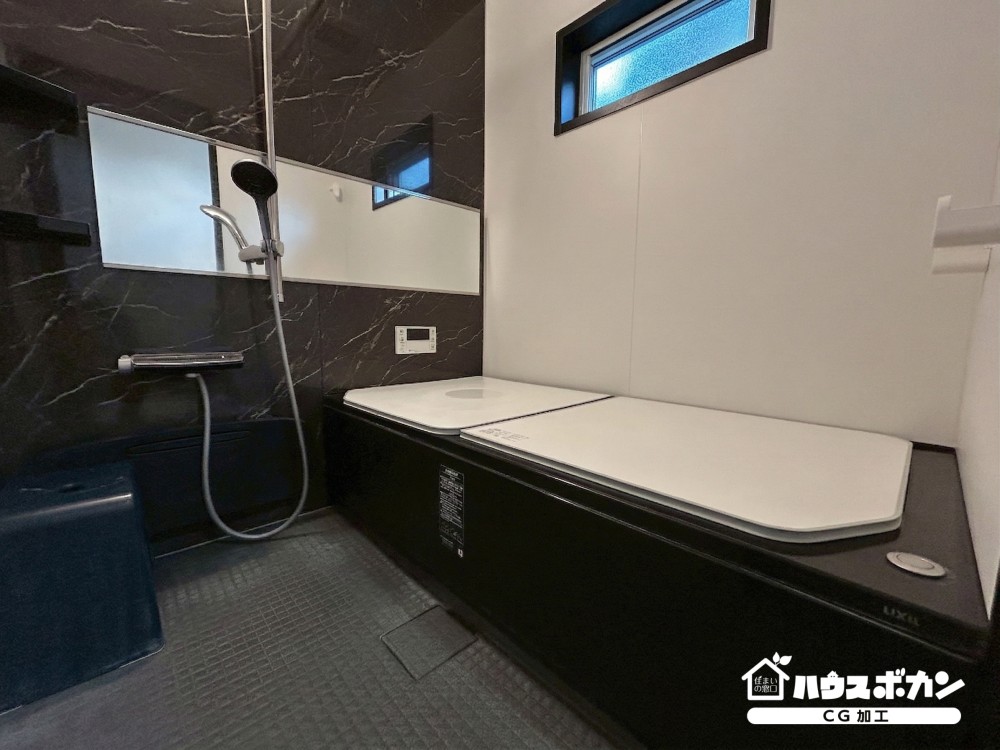 浴室乾燥機付きのバスルーム！