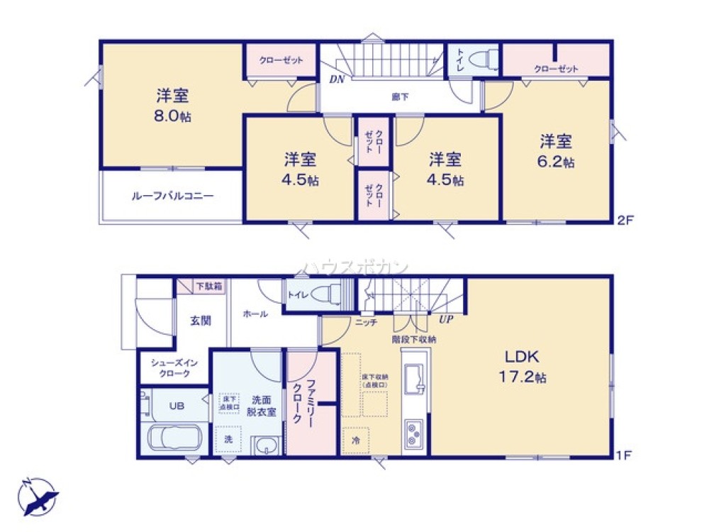 西尾市吉良町　01期　全1棟　1号棟 画像4