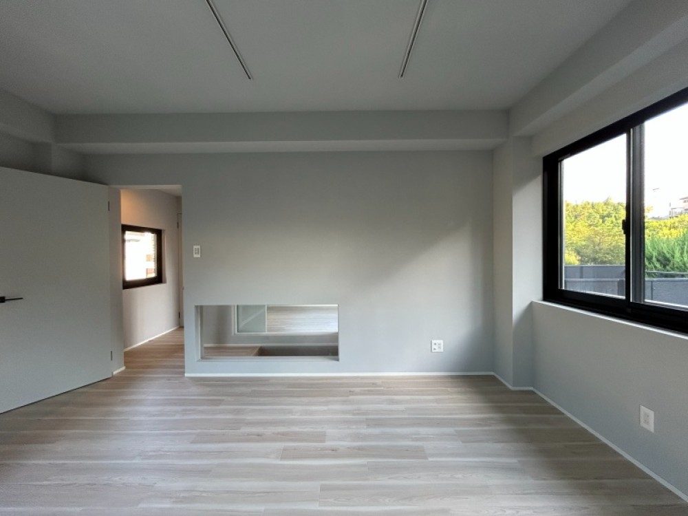 シンプルデザインの内装です。