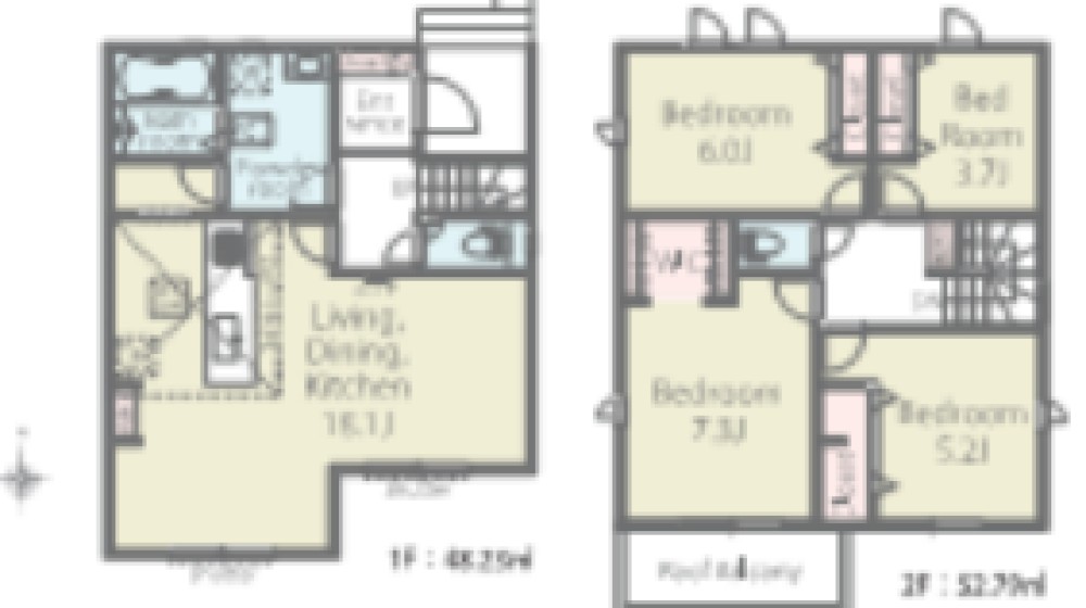 西尾市米津町　01期　全6棟　6号棟 画像6