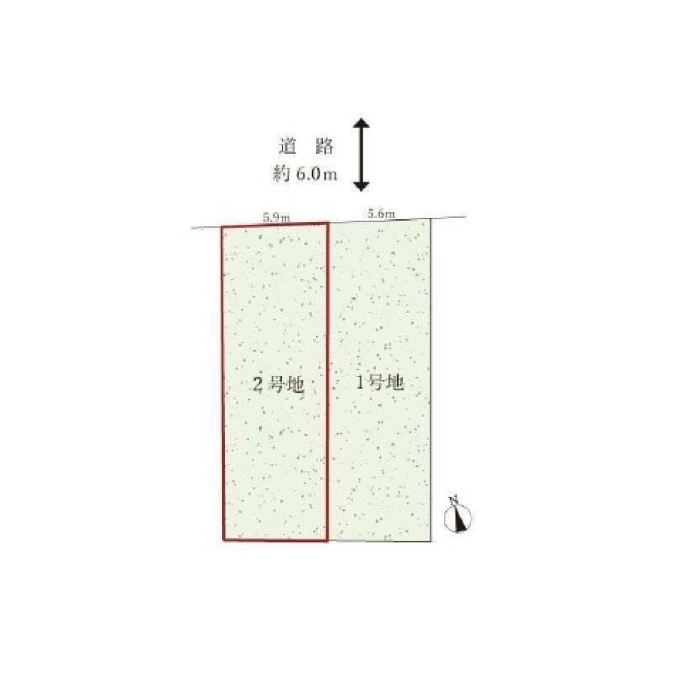 名古屋市千種区小松町　2期　全2区画　2号地 画像1