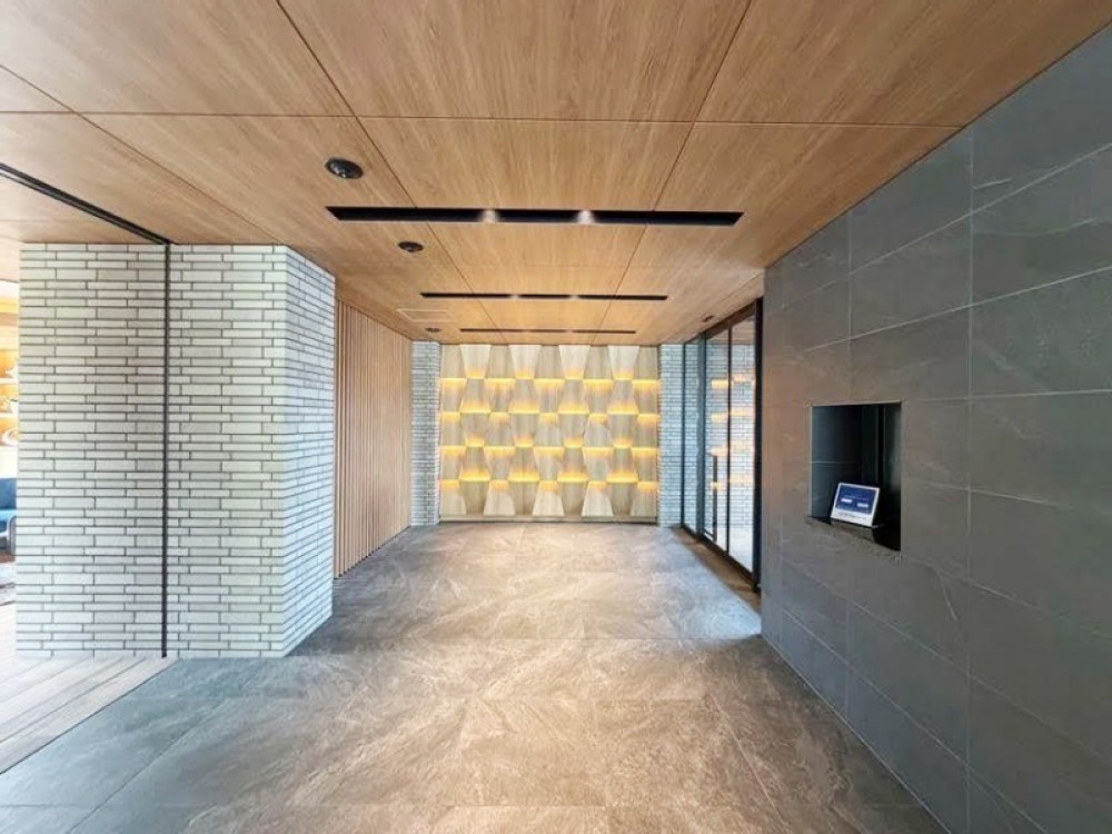 管理の行き届いた共用部。