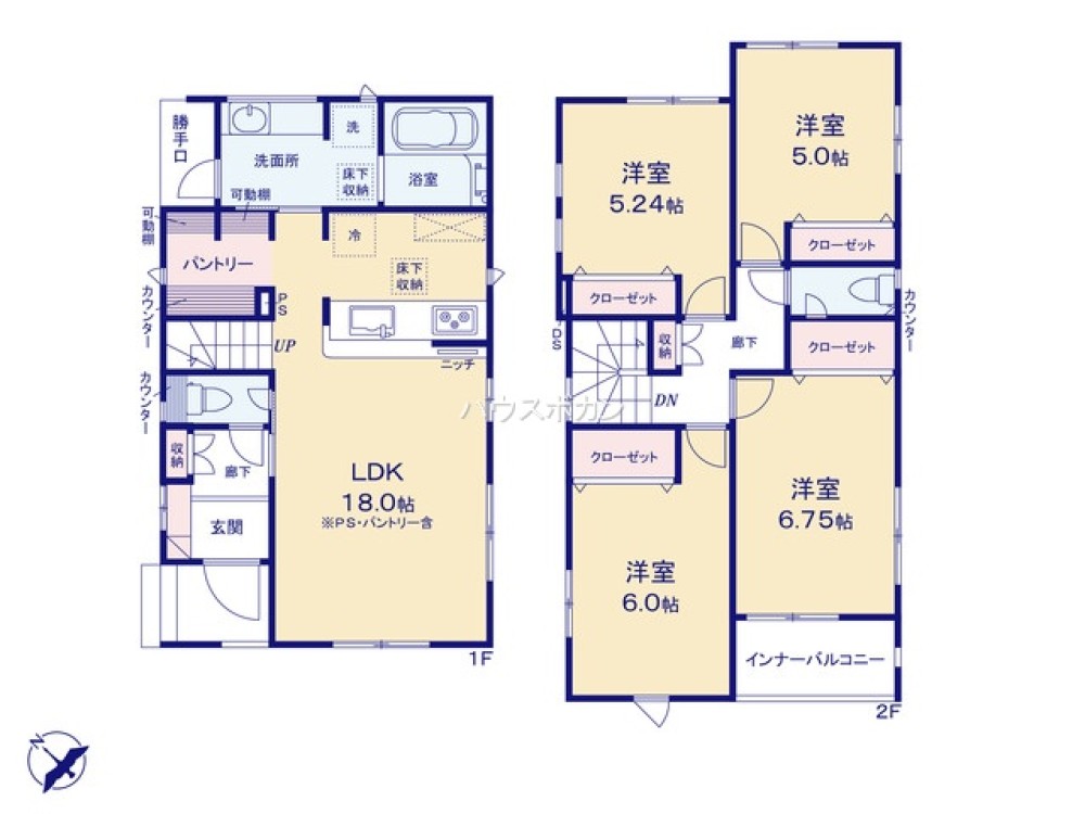 豊橋市佐藤四丁目　全4棟　1号棟 画像4