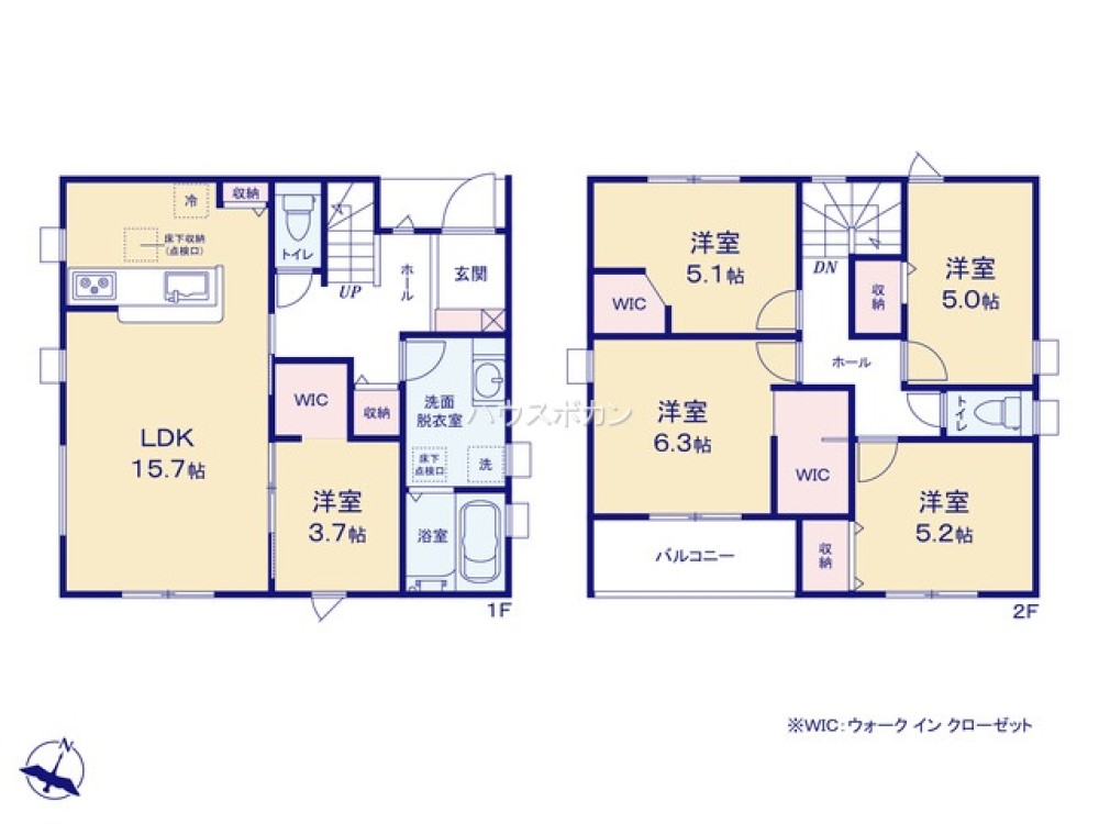 豊田市前山町　全2棟　2号棟 画像4