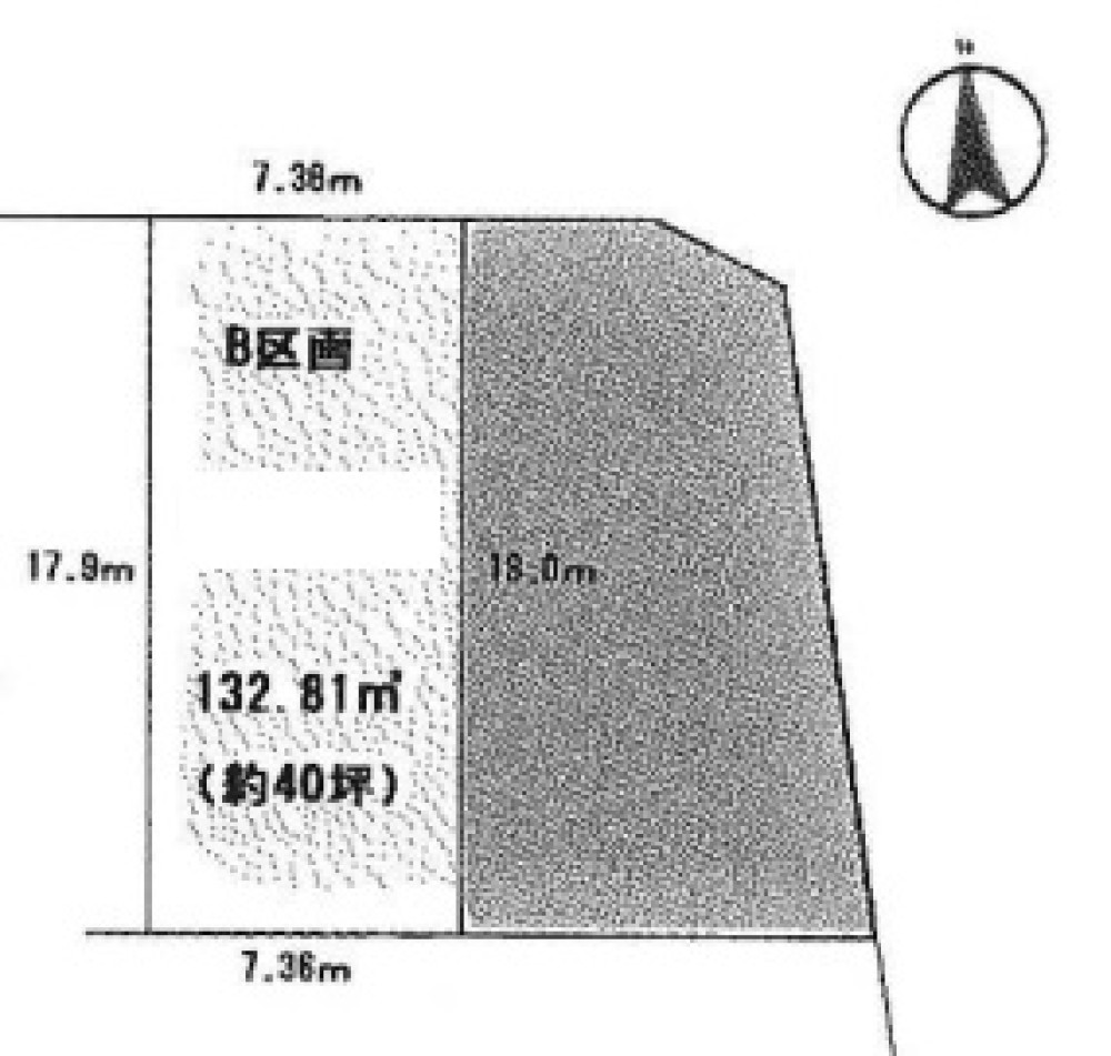 名古屋市中川区水里五丁目　全2区画　B区画 画像1