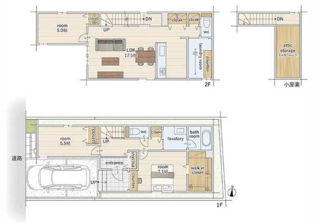 名古屋市中村区下中村町　1期　全1棟　1号棟 画像2