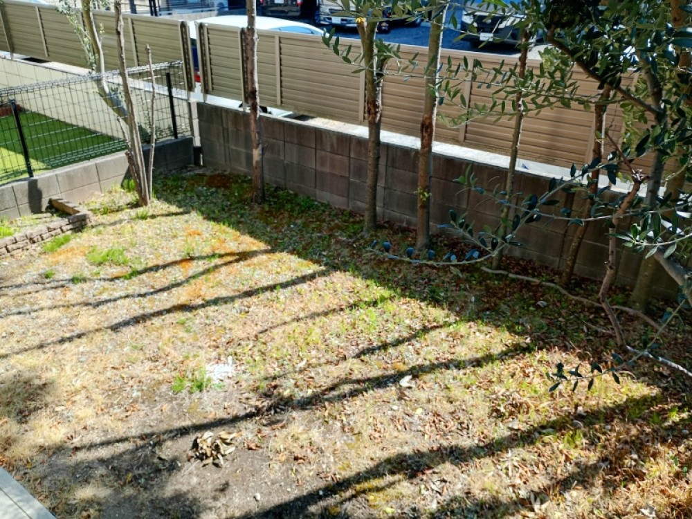 コンパクトなお庭で管理もしやすいです！