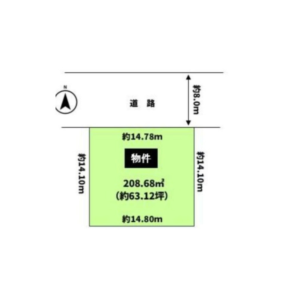 名古屋市北区六が池町 画像1