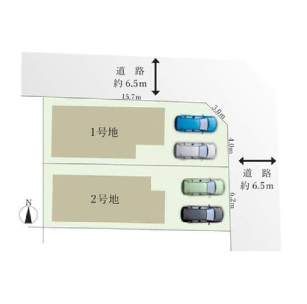 名古屋市緑区潮見が丘　7期　全2棟　2号地 画像1
