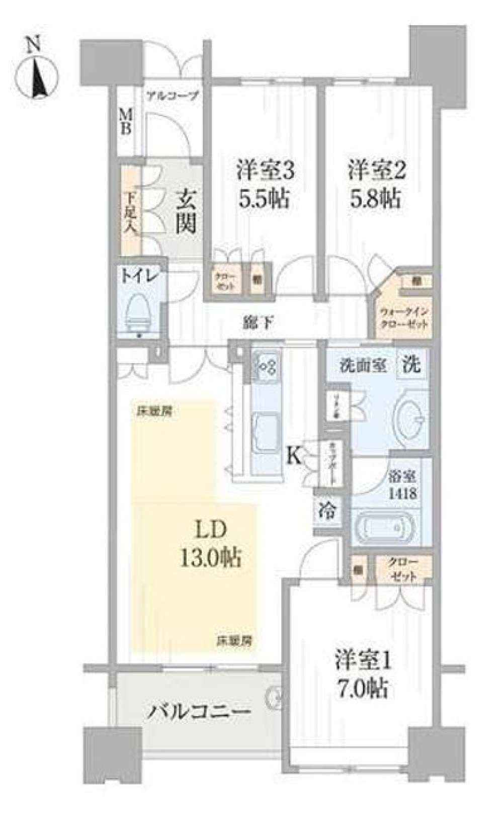 サンパーク黄金 画像1