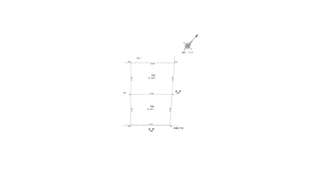 名古屋市名東区本郷一丁目　全2区画　2号地 画像1
