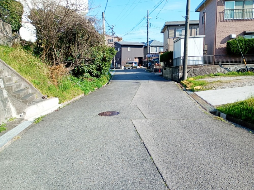 道路幅員6ｍ！出入りもスムーズです！