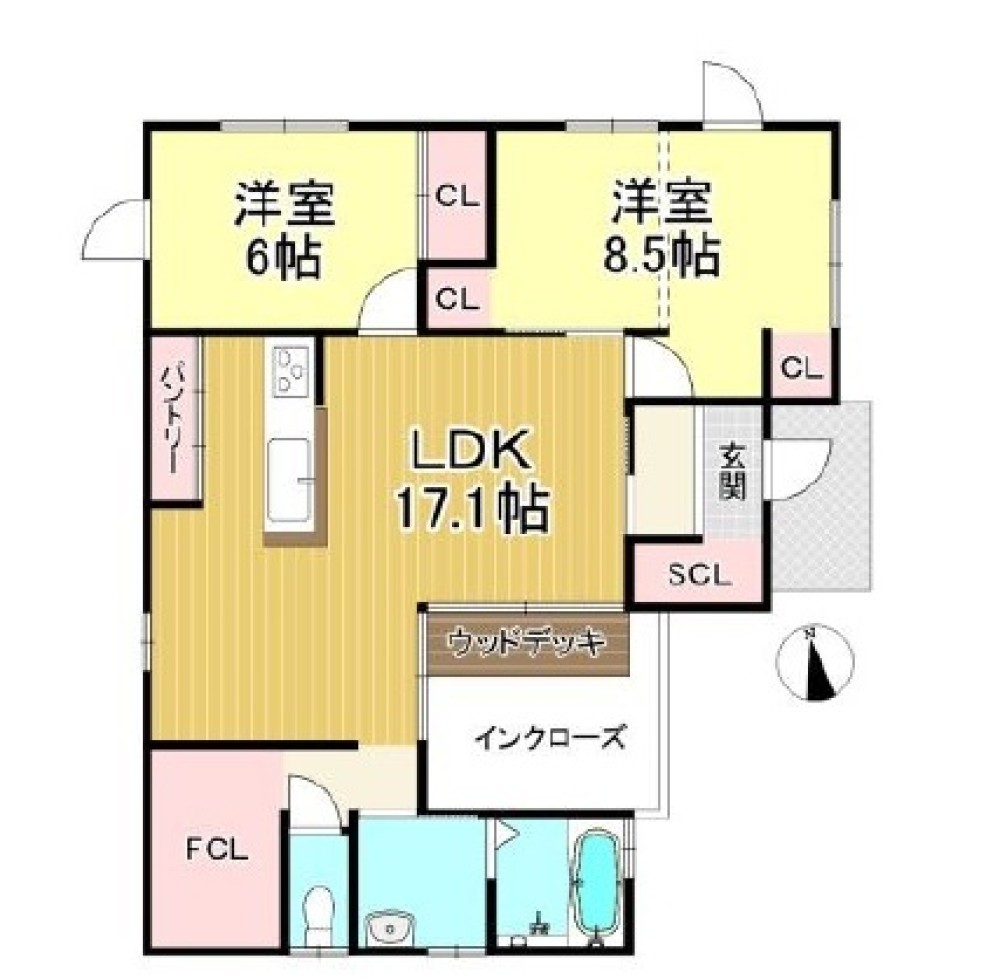 知多市大草字中道筋　全5区画　8号棟 画像2