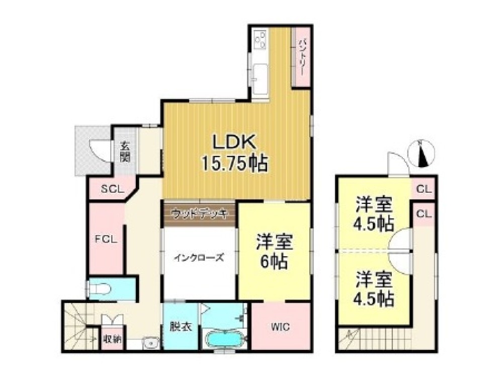 知多市大草字中道筋　全5区画　10号棟 画像2
