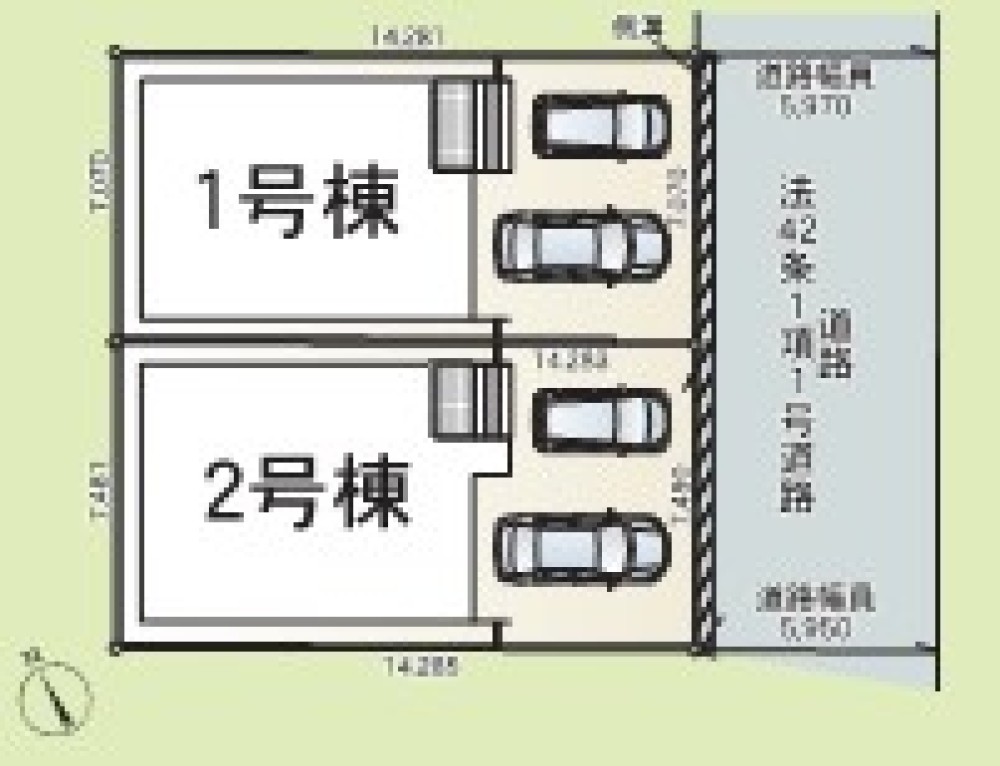 豊田市畝部東町　第2　全2棟　1号棟 画像1