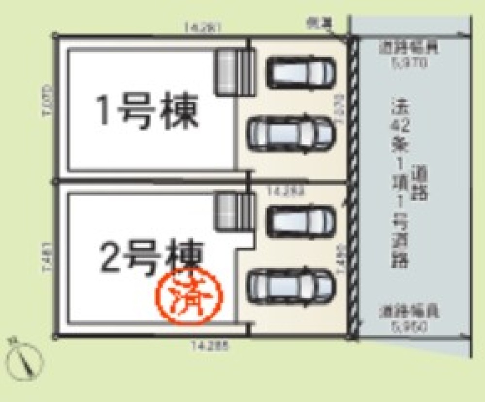 豊田市畝部東町　第2　全2棟　1号棟 画像19