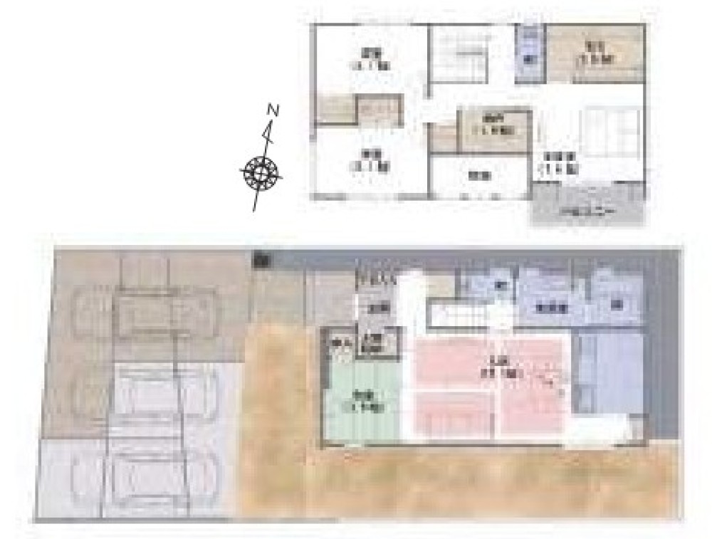 豊川市幸町の家2期　全4棟　A号棟 画像2