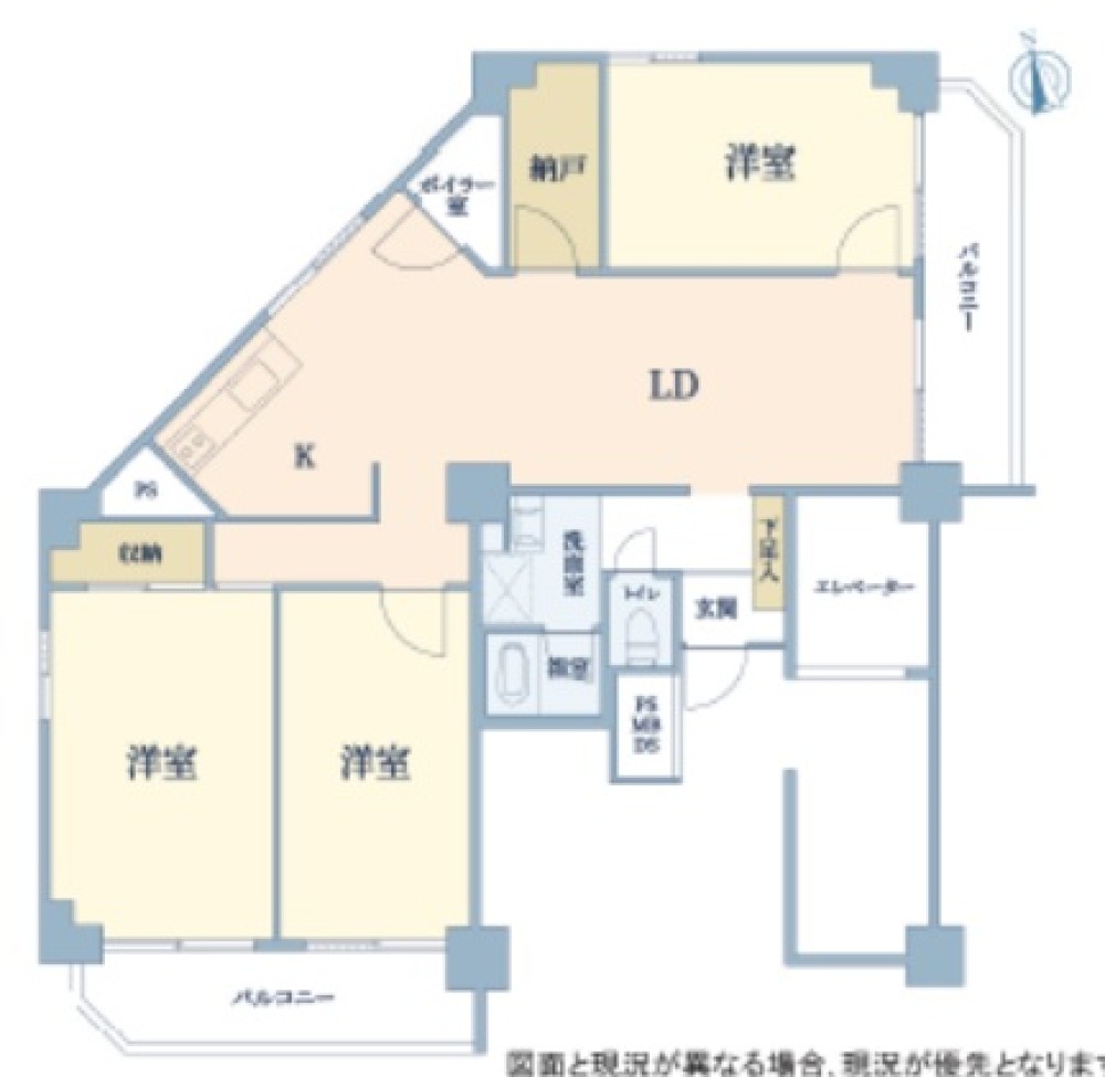 日車マンション平和が丘Ａ棟 画像1