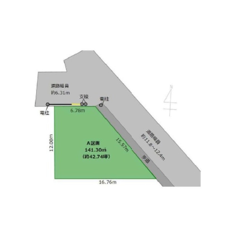 稲沢市小沢四丁目　全2区画　A区画 画像1