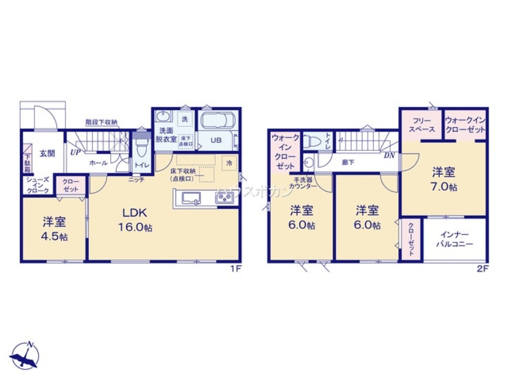 全居室南向き！