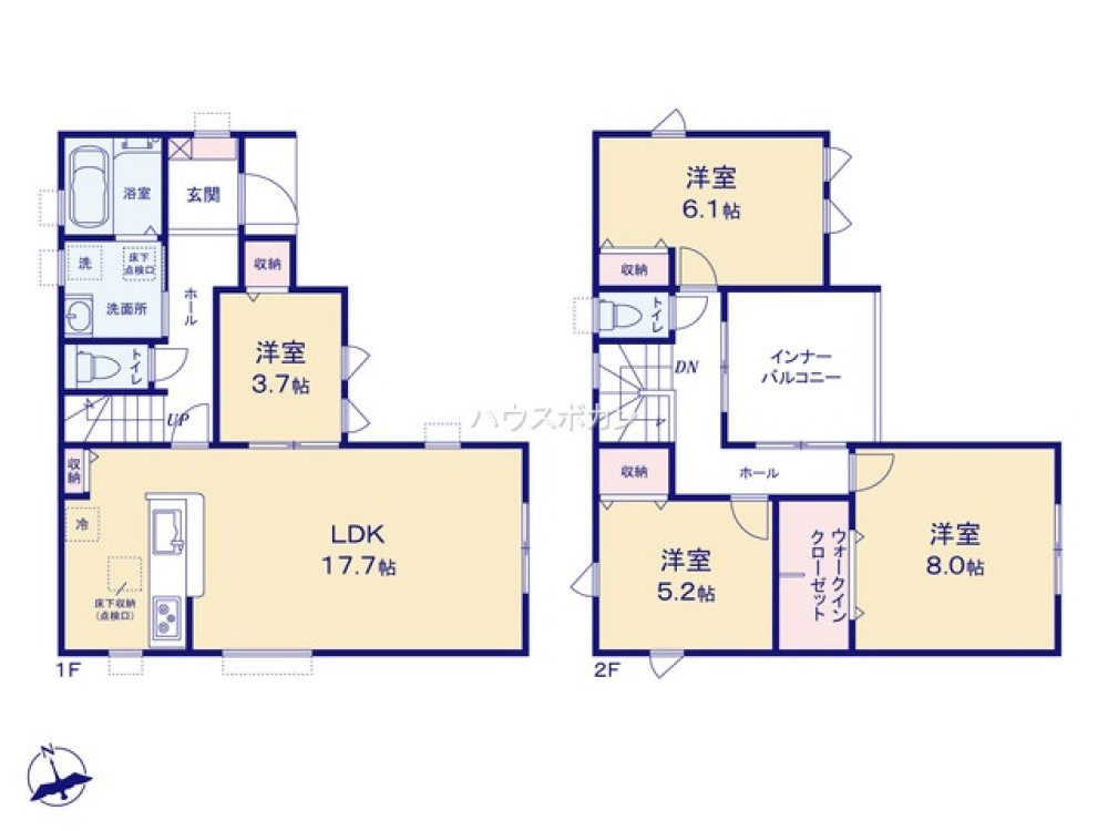 半田市成岩東町　全1棟 画像7