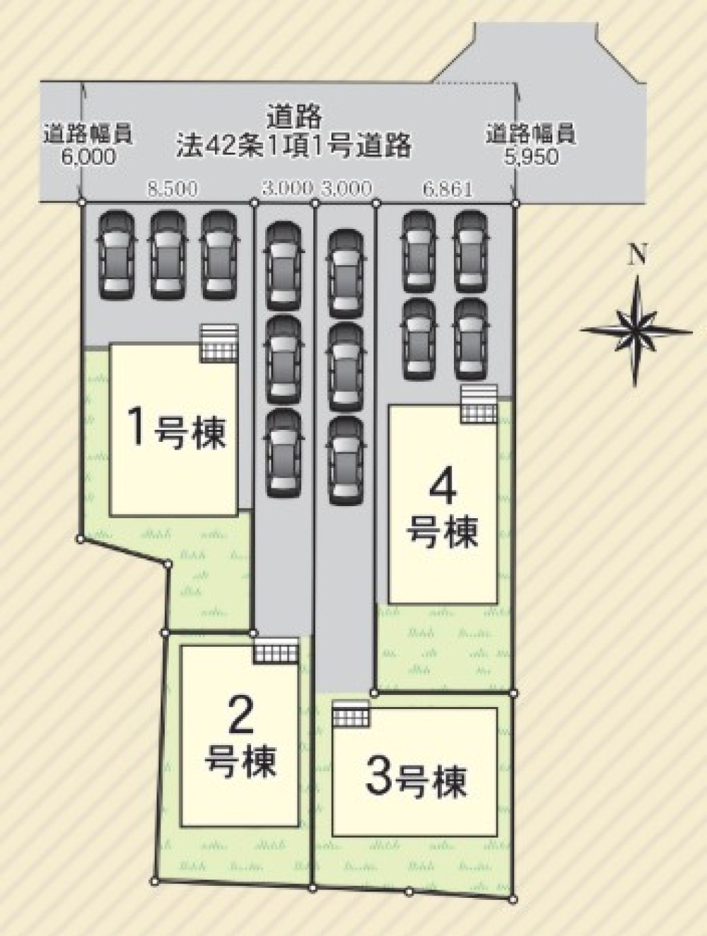春日井市気噴町第1　全4棟　4号棟 画像1