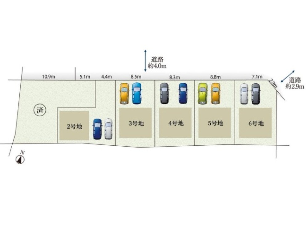 尾張旭市南原山町　3期　全6棟　5号棟 画像1