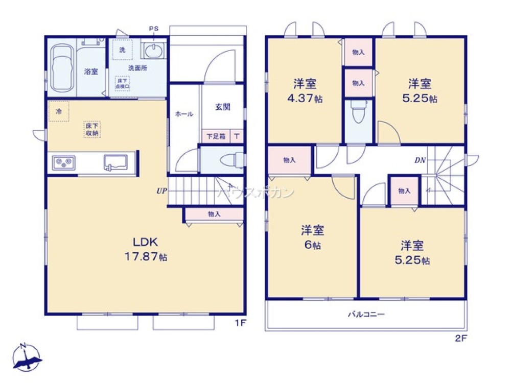 豊田市志賀町　全2棟　A号棟 画像5