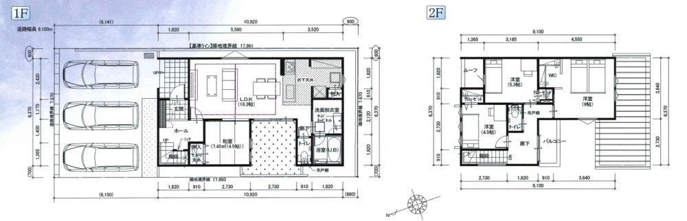 開放的な続き間和室☆