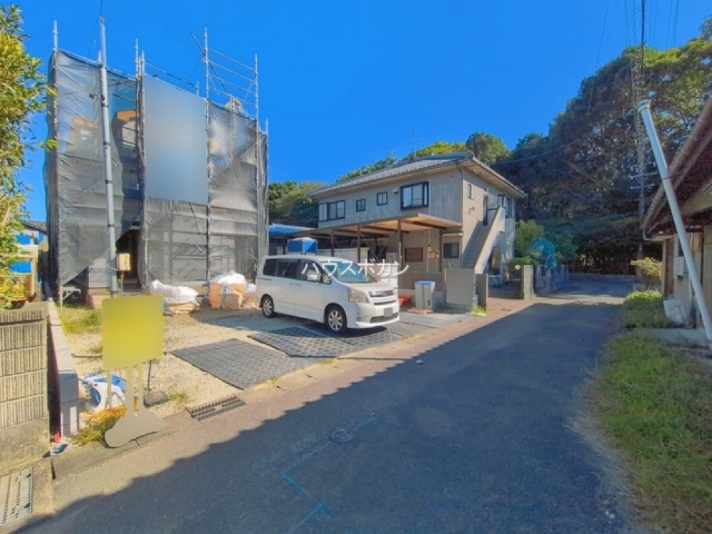前面道路です！